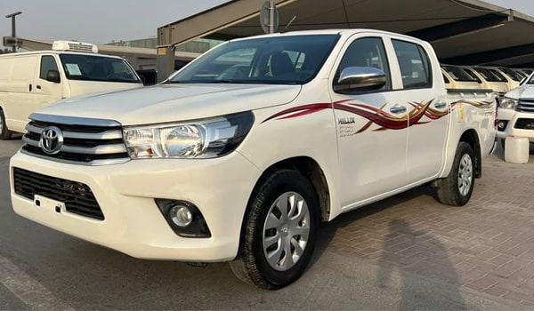 Double Cabin Pickup Truck for Rent in Dubai